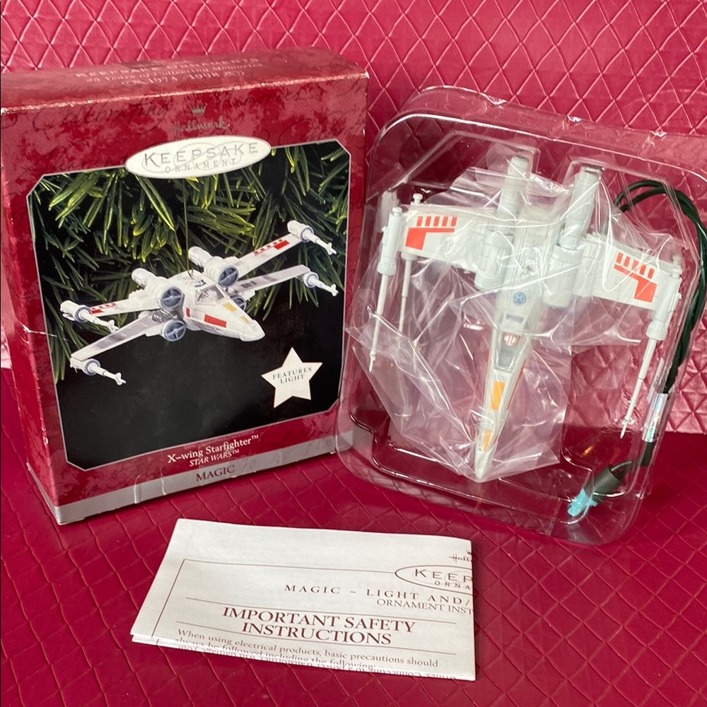 Hallmark Keepsake X-Wing Starfighter Ornament